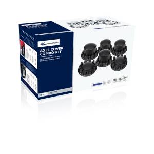 UNITED PACIFIC - UNITED PACIFIC - 10354 - KIT COMBINADO DE CUBIERTA DE EJE DOMO CON TAPAS DE TUERCA DE ROSCA ESTÁNDAR DE 33 MM Y HERRAMIENTA PARA TAPA DE TUERCA - NEGRO MATE - Image 7