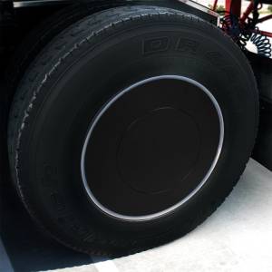 UNITED PACIFIC - UNITED PACIFIC - 10360 - KIT TAPAS EJE TRASERO FLAT AERO - NEGRO MATE - Image 6