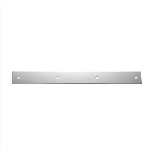 UNITED PACIFIC - UNITED PACIFIC - 10404 - PLACA LISA PARA GUARDABARROS SUPERIOR CROMADA DE 2" X 20" - PERNO A TRAVÉS - Image 1