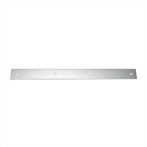 UNITED PACIFIC - UNITED PACIFIC - 10404 - PLACA LISA PARA GUARDABARROS SUPERIOR CROMADA DE 2" X 20" - PERNO A TRAVÉS - Image 2