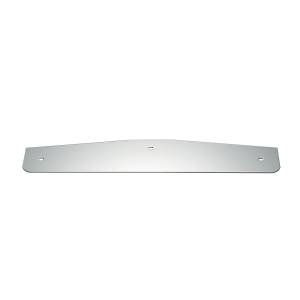 UNITED PACIFIC - UNITED PACIFIC - 10417 - PLACA DE GUARDABARROS INFERIOR ESTÁNDAR CROMADA DE 4" X 20" - PERNO A TRAVÉS - Image 2