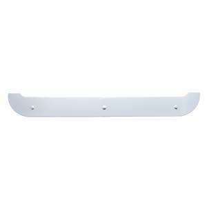 UNITED PACIFIC - 10430 - PLACA DE GUARDABARROS INFERIOR DE CONTORNO CROMADA DE 4" X 24" - PERNO A TRAVÉS