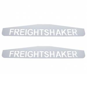 UNITED PACIFIC - 10436P - PLACA DE SOLAPA DE LODO INFERIOR FREIGHTSHAKER CROMADA DE 4" X 24" - PERNO SOLDADO (TARJETA DE 2)