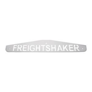 UNITED PACIFIC - 10440 - PLACA DE SOLAPA DE LODO INFERIOR FREIGHTSHAKER CROMADA DE 4" X 24" - PERNO A TRAVÉS