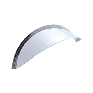 UNITED PACIFIC - 10486 - VISERA LIGERA DE INOXIDABLE DE 4" CON BORDE