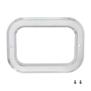UNITED PACIFIC - 10499 - BISEL DE LUZ RECTANGULAR CROMADO