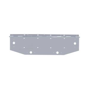 UNITED PACIFIC - 10504 - SOPORTE PARA MATRÍCULA DOBLE CROMADO, CON BISAGRAS Y AGUJEROS PARA LUCES DE MARCHA - 36" DE ANCHO