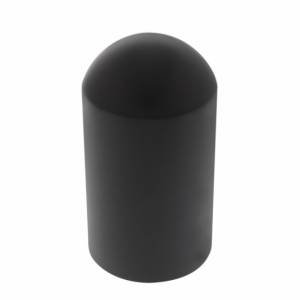UNITED PACIFIC - 10549B - TAPA DE TUERCA DOMO NEGRO MATE DE 33 MM X 3-3/4" - ROSCADA (A GRANEL)