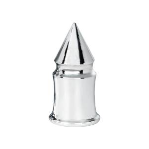 UNITED PACIFIC - UNITED PACIFIC - 10553CB - TAPAS DE TUERCA DE PICO EN V DE PLÁSTICO CROMADO DE 33 MM X 4-3/8" - ROSCABLES (PAQUETE DE 60) - Image 2