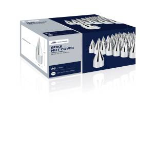 UNITED PACIFIC - UNITED PACIFIC - 10566CB - TAPAS DE TUERCA DE PLÁSTICO CROMADAS DE 33 MM X 4-1/8" - A PRESIÓN (PAQUETE DE 60) - Image 5