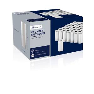 UNITED PACIFIC - UNITED PACIFIC - 10568CB - TAPAS DE TUERCA DE CILINDRO DE PLÁSTICO CROMADO DE 33 MM X 3-1/2" - A PRESIÓN (PAQUETE DE 60) - Image 5