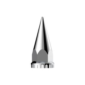 UNITED PACIFIC - UNITED PACIFIC - 10569B - TAPA DE TUERCA SUPER SPIKE CROMADA DE 33 MM X 4-3/4" - ROSCADA (A GRANEL) - Image 2