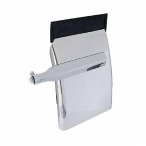 UNITED PACIFIC - 10624 - JUEGO DE GUARDABARROS CUARTO DE INOXIDABLE DE LUJO DE 24" X 34" - SOPORTE TRIÁNGULO