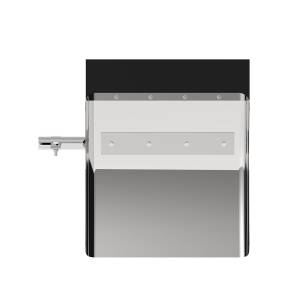 UNITED PACIFIC - UNITED PACIFIC - 10636 - GUARDABARROS CUARTO DE INOXIDABLE 430 DE 24" X 24" CON JUEGO DE SOPORTE DE TUBO (PAR) - Image 4