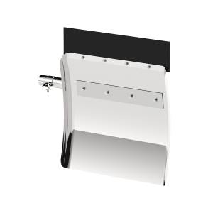 UNITED PACIFIC - UNITED PACIFIC - 10636 - GUARDABARROS CUARTO DE INOXIDABLE 430 DE 24" X 24" CON JUEGO DE SOPORTE DE TUBO (PAR) - Image 6