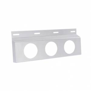 UNITED PACIFIC - UNITED PACIFIC - 10640 - SOPORTE DE GUARDABARROS SUPERIOR DE INOXIDABLE: TRES CORTES DE LUZ DE 4" (CADA UNO) - Image 2