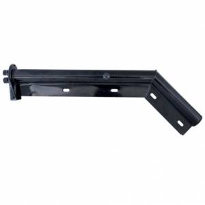 UNITED PACIFIC - 10681 - PERCHAS PARA GUARDABARROS EN ÁNGULO DE 45 GRADOS NEGRAS DE 28" - PATRÓN DE PERNOS DE 1-1/8" (PAR)
