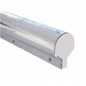 UNITED PACIFIC - UNITED PACIFIC - 10687 - PERCHAS PARA GUARDABARROS DE TRABAJO LIGERO DE INOXIDABLE DE 30" (TAPA DE EXTREMO CERRADO) - PATRÓN DE PERNOS DE 1-1/8" (PAR) - Image 2