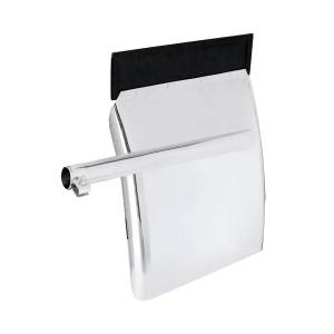 UNITED PACIFIC - 10702 - JUEGO DE GUARDABARROS SUPER INDIVIDUAL DE INOXIDABLE DE 24" X 18" (PAR)