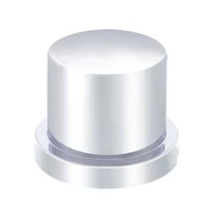 UNITED PACIFIC - 10753B - TAPA DE TUERCA SUPERIOR PLANA DE PLÁSTICO CROMADA DE 5/8" X 1" - A PRESIÓN (A GRANEL)