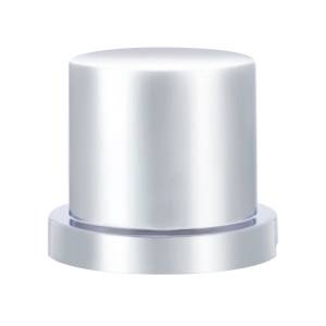 UNITED PACIFIC - UNITED PACIFIC - 10758B - TAPA DE TUERCA SUPERIOR PLANA DE PLÁSTICO CROMADA DE 1-1/8" X 1-1/2" - A PRESIÓN (A GRANEL) - Image 2