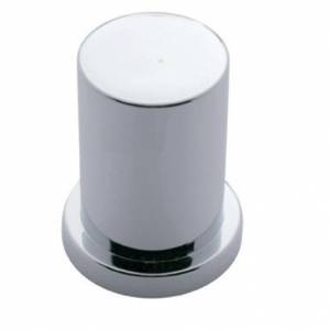 UNITED PACIFIC - UNITED PACIFIC - 10777B - TAPA DE PERNO HULK INTERNACIONAL CROMADA DE 1-3/16" X 2-1/8" (A GRANEL) - Image 1
