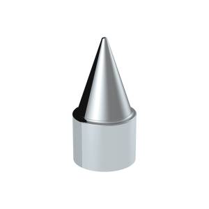 UNITED PACIFIC - UNITED PACIFIC - 10779 - TAPAS DE TUERCA DE PLÁSTICO CROMADAS DE 1-1/2" X 4-1/4" - A PRESIÓN (PAQUETE DE 10) - Image 3