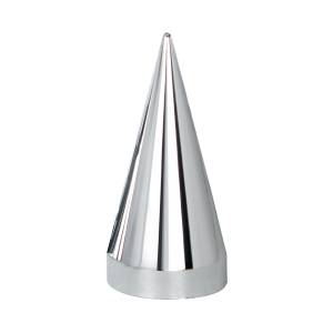 UNITED PACIFIC - 10780B - TAPA DE TUERCA DE PLÁSTICO CROMADA DE 33 MM X 4-1/2" - ROSCADA (A GRANEL)