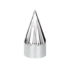 UNITED PACIFIC - 10781B - TAPA DE TUERCA DE PLÁSTICO CROMADA DE 33 MM X 4-3/8" - ROSCADA (A GRANEL)