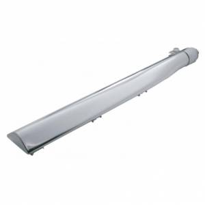 UNITED PACIFIC - 10807 - KIT DE SOPORTE DE GUARDABARROS CUARTO DE INOXIDABLE DE LUJO DE 36" - TRIÁNGULO