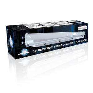 UNITED PACIFIC - UNITED PACIFIC - 10843 - COLGADORES PARA GUARDABARROS DE ACERO INOXIDABLE DE 30" PARA USO PESADO - PATRÓN DE PERNOS DE 1-1/8" (PAR) - Image 4