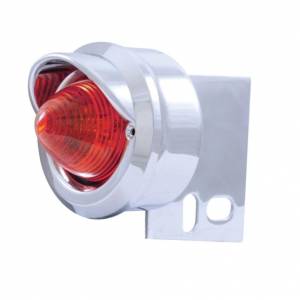 UNITED PACIFIC - 10985 - LUZ EXTREMA PARA COLGADOR DE GUARDABARROS DE COLMENA DE 9 LED CON VISERA - LED ROJO/LENTE ROJA
