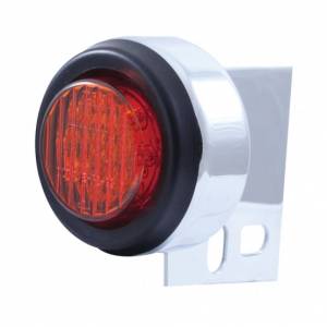 UNITED PACIFIC - 10991 - LUZ EXTERNA PARA COLGADOR DE GUARDABARROS DE 9 LED CON OJAL - LED ROJO/LENTE ROJA