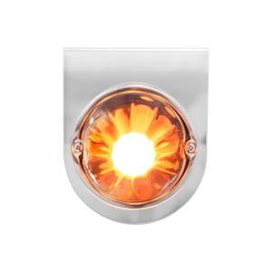 UNITED PACIFIC - UNITED PACIFIC - 20400 - LUZ DE SANDÍA DE VIDRIO DE DOBLE FUNCIÓN CON KIT DE SOPORTE DE LUZ DE ACERO INOXIDABLE CON BOMBILLA LED-ÁMBAR - Image 3