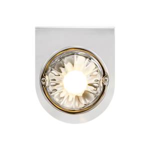 UNITED PACIFIC - UNITED PACIFIC - 20406 - LUZ DE SANDÍA DE VIDRIO DE DOBLE FUNCIÓN CON KIT DE SOPORTE DE LUZ DE ACERO INOXIDABLE CON BOMBILLA LED TRANSPARENTE - Image 3