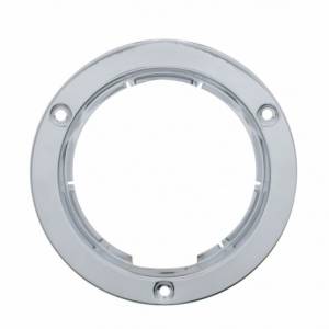 UNITED PACIFIC - 20549B - BISEL DE MONTAJE DE ACERO INOXIDABLE PARA LUZ REDONDA DE 4" (A GRANEL)