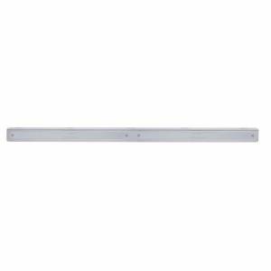 UNITED PACIFIC - 20795 - SOPORTE DE LUZ DE ACERO INOXIDABLE DE 25-5/16" CON 2 BARRAS DE LUCES DE 14 LED DE 12" - LED ROJO/LENTE CROMADA