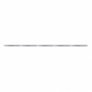 UNITED PACIFIC - 20950 - SOPORTE DE LUZ DE ACERO INOXIDABLE DE 94" CON 5 BARRAS DE LUCES DE 11 LED DE 17" - LED ÁMBAR/LENTE TRANSPARENTE