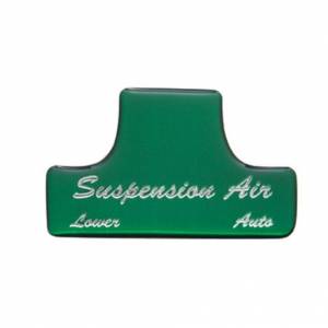 UNITED PACIFIC - 21026-1G - SÓLO ETIQUETA PROTECTORA DEL INTERRUPTOR DE AIRE DE SUSPENSIÓN - VERDE