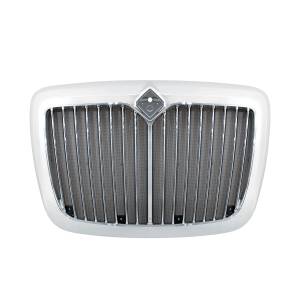 UNITED PACIFIC - UNITED PACIFIC - 21109 - PARRILLA CROMADA CON BARRAS VERTICALES RECTAS Y MOSQUITERA PARA PROSTAR INTERNACIONAL 2006-2017 - Image 2