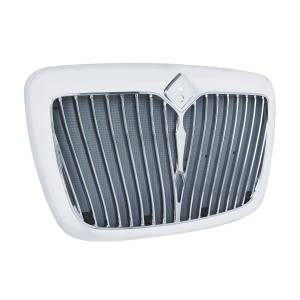 UNITED PACIFIC - 21164 - PARRILLA CROMADA CON BARRAS CURVAS Y MOSQUITERA PARA PROSTAR INTERNACIONAL 2006-2017