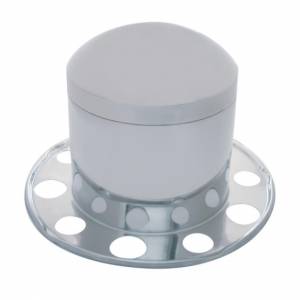 UNITED PACIFIC - 21220 - TAPA DE EJE TRASERO INOXIDABLE UNITIZED - KIT DE 2 PIEZAS
