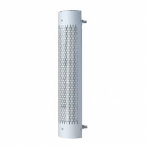 UNITED PACIFIC - 21237 - PROTECCIÓN DEL SILENCIADOR DE ESCAPE DE INOXIDABLE DE 48" DE ALTO Y 180 GRADOS PARA ESCAPE DE 5" DE DIÁMETRO - RANURA VERTICAL