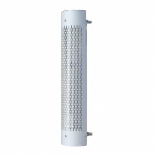 UNITED PACIFIC - 21238 - PROTECCIÓN DEL SILENCIADOR DE ESCAPE DE INOXIDABLE DE 48" DE ALTO Y 180 GRADOS PARA ESCAPE DE 6" DE DIÁMETRO - RANURA VERTICAL