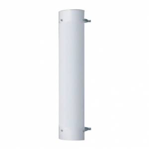 UNITED PACIFIC - 21242 - PROTECCIÓN DEL SILENCIADOR DE ESCAPE DE INOXIDABLE DE 48" DE ALTO Y 270 GRADOS PARA ESCAPE DE 9" DE DIÁMETRO - LISO