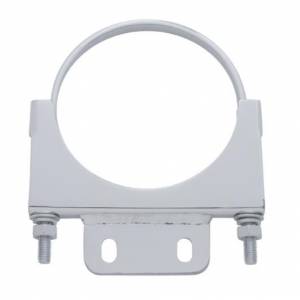UNITED PACIFIC - 21286 - ABRAZADERA DE ESCAPE DE CABINA INOXIDABLE DE 5" PARA PETERBILT