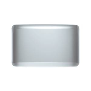 UNITED PACIFIC - UNITED PACIFIC - 21305 - TAPA DE BOCINA DE INOXIDABLE DE 4 5/8" X 7 3/8" - Image 1