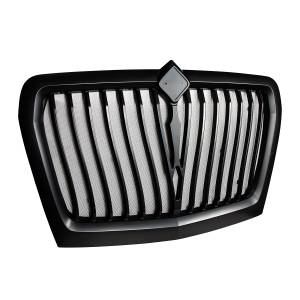 UNITED PACIFIC - 21335 - PARRILLA ESTILO CURVA NEGRA CON PANTALLA DE ERRORES PARA INTERNATIONAL LT 2018-2024
