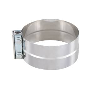 UNITED PACIFIC - 21338 - ABRAZADERA DE ESCAPE FORMADA DE INOXIDABLE DE 5"