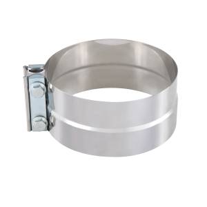 UNITED PACIFIC - 21339 - ABRAZADERA DE ESCAPE FORMADA DE INOXIDABLE DE 6"